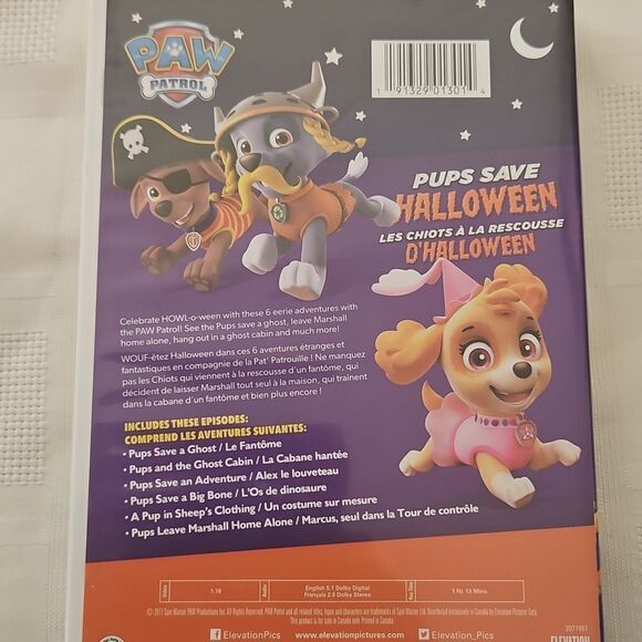 Paw Patrol Pups Save Halloween DVD - Picture 8 of 16